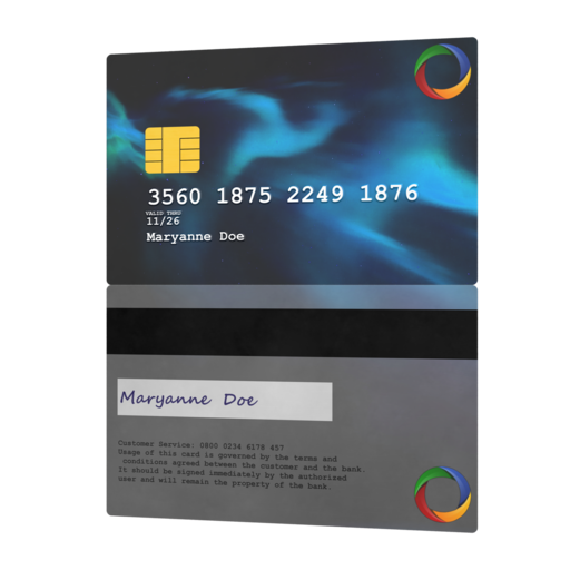 Payment Card 002 catalog preview