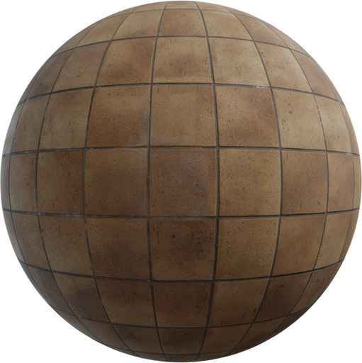 Brown Floor Tilles