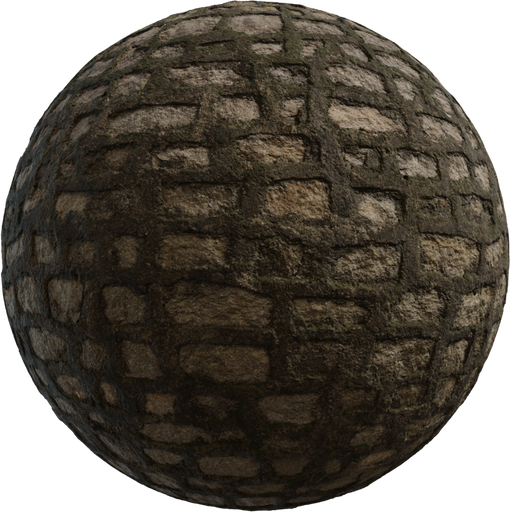 Mossy Stone Wall catalog preview
