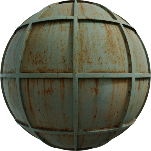 Rusty Metal Grid catalog preview