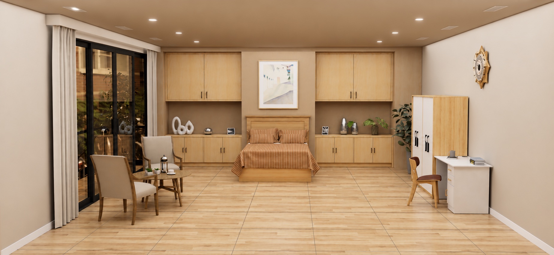 Master Bedroom simulation environment