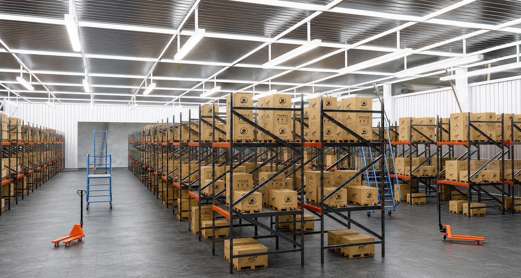 Warehouse simulation environment