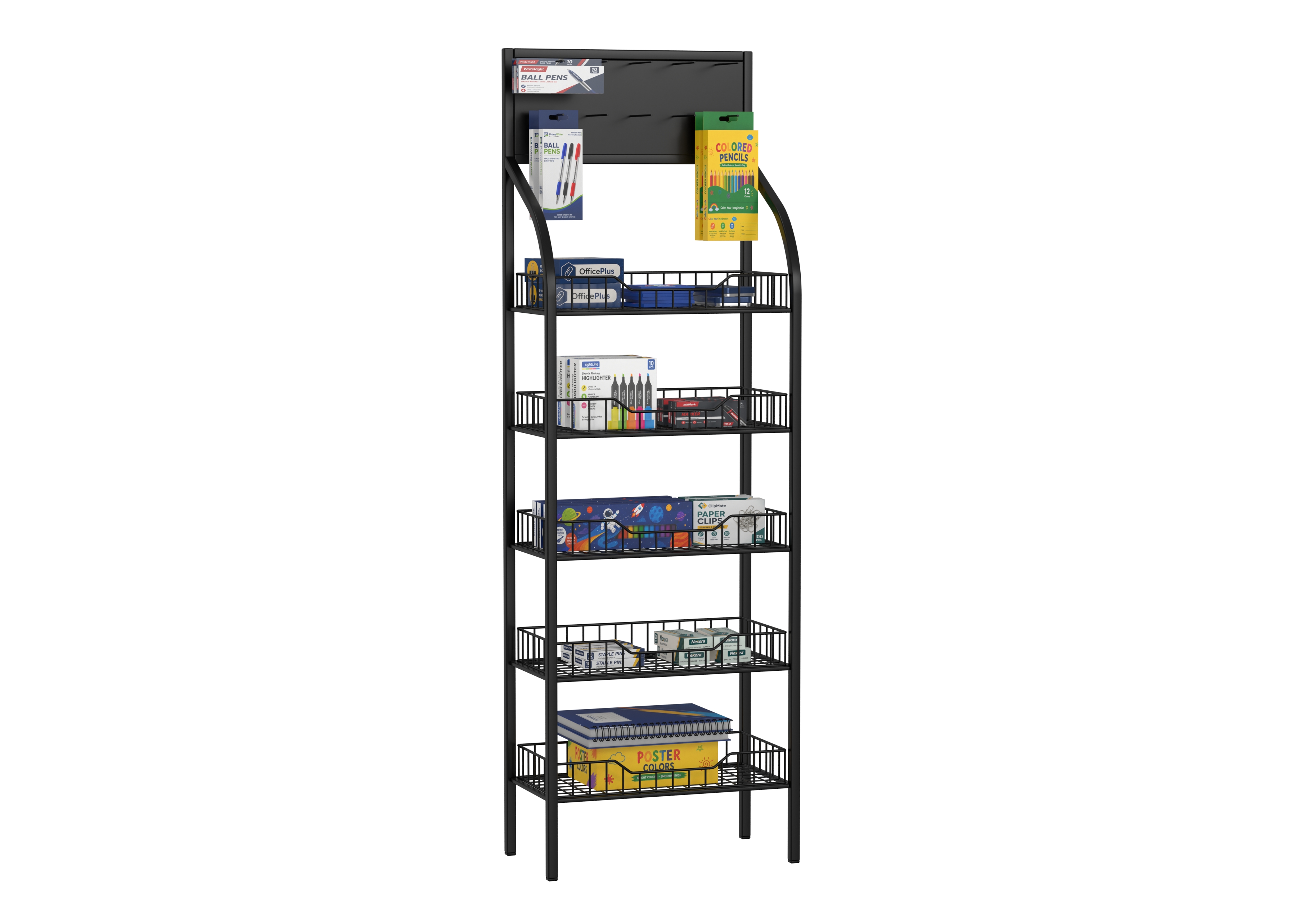 Retail Rack 5 With Stationery Products catalog preview