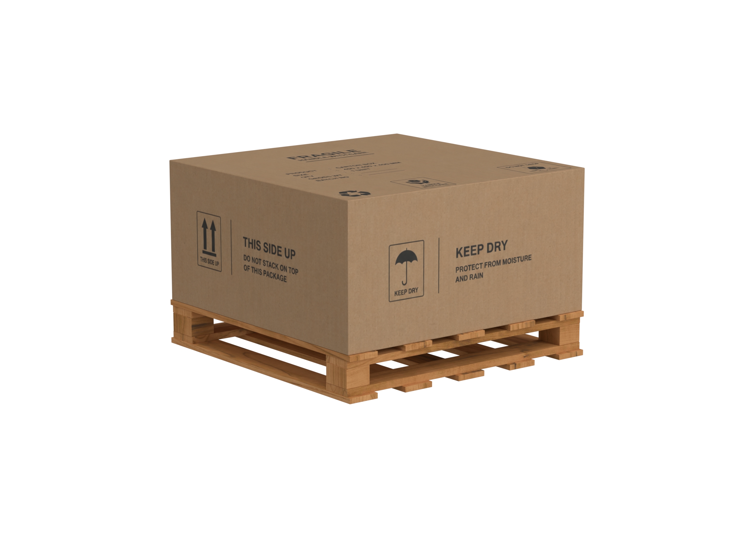 Pallet With 1 Parcel Box 4ft X 4ft catalog preview