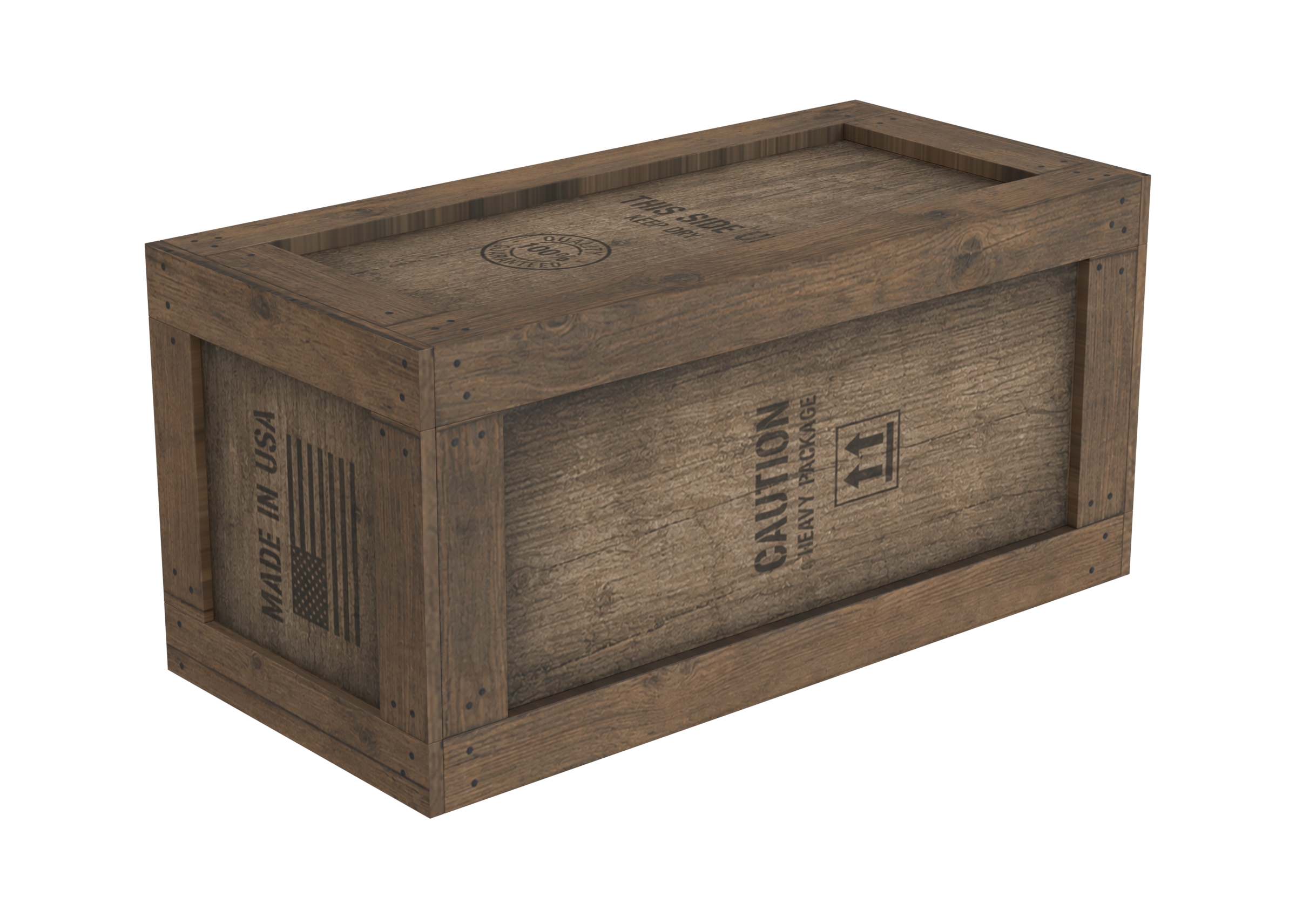 Wooden Shipping Crate catalog preview