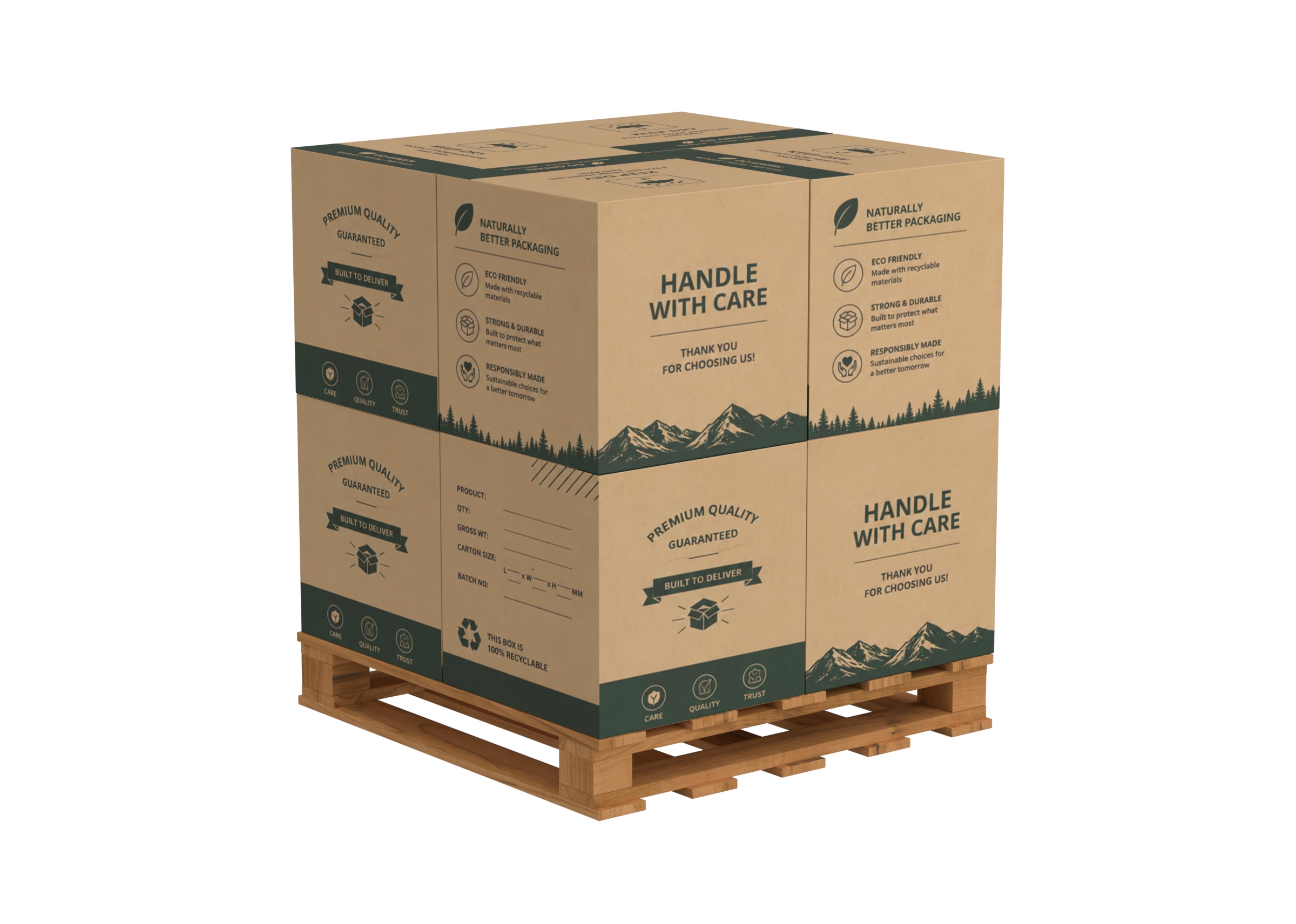 Pallet With 8 Parcel Box 2ft X 2ft catalog preview