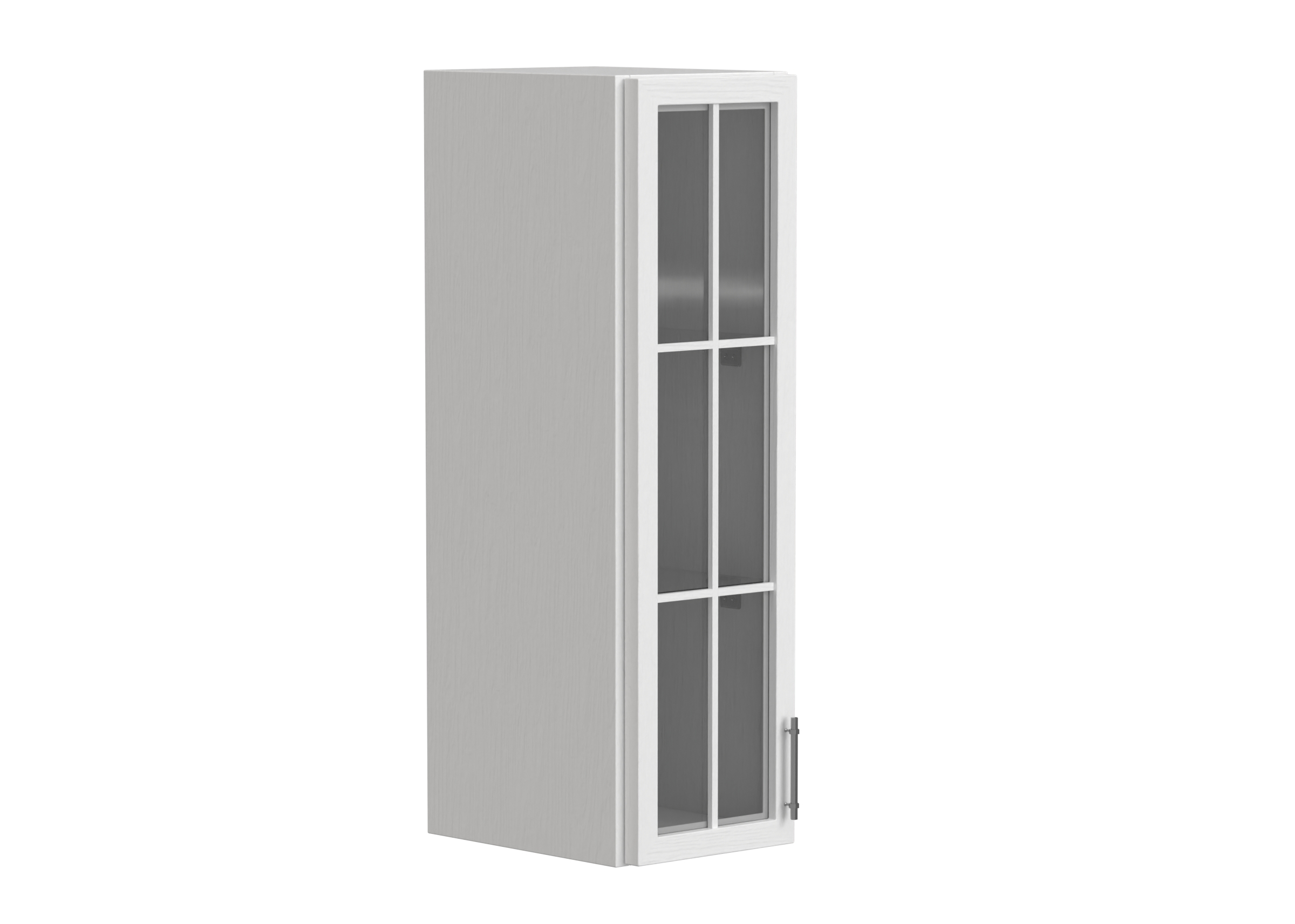 Wall Cabinets 9 In Glass With Moulding Single Door catalog preview