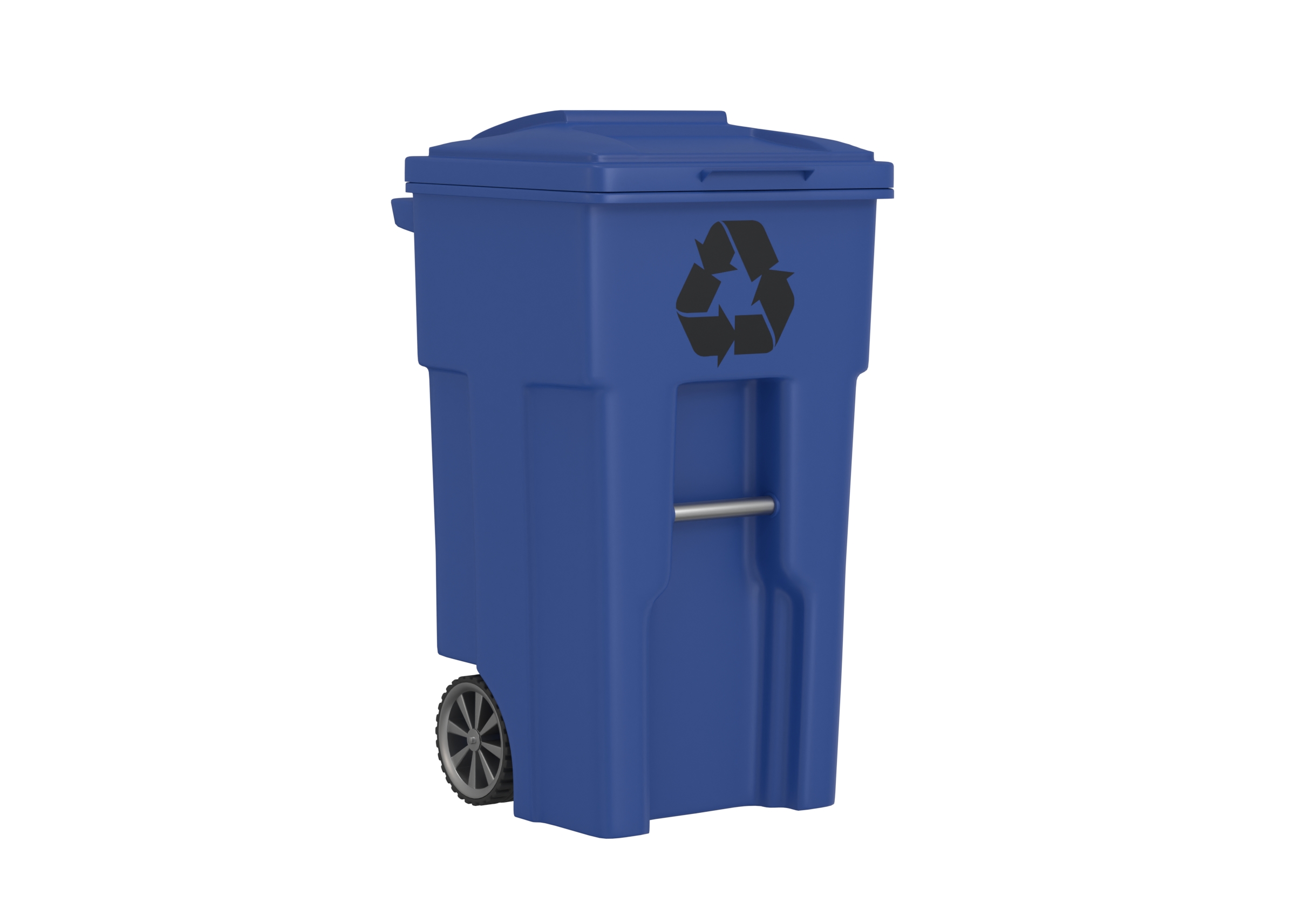 Trash Bin - SimReady 3D model for robotics simulation