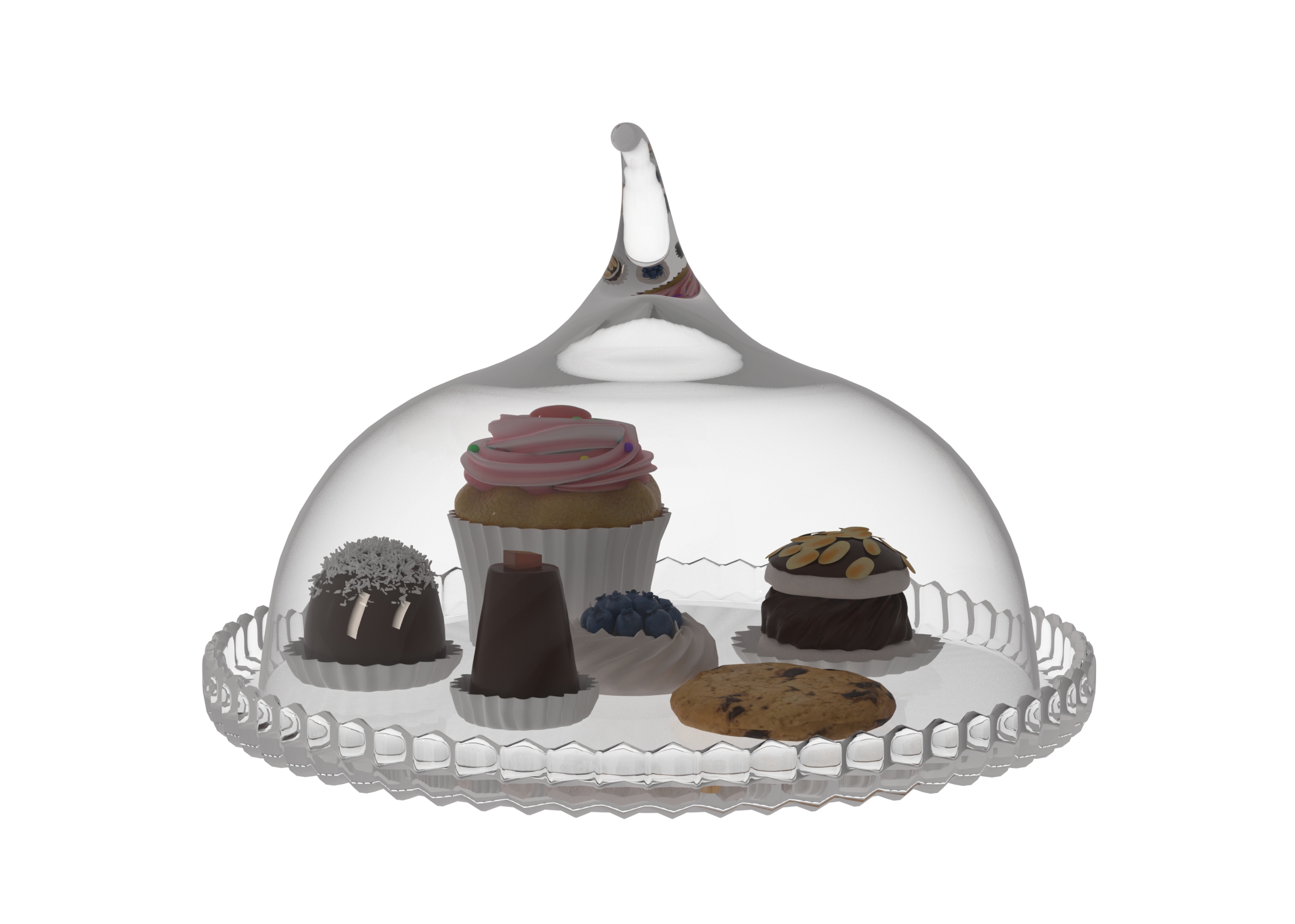 Glass Cake Dome 1 catalog preview