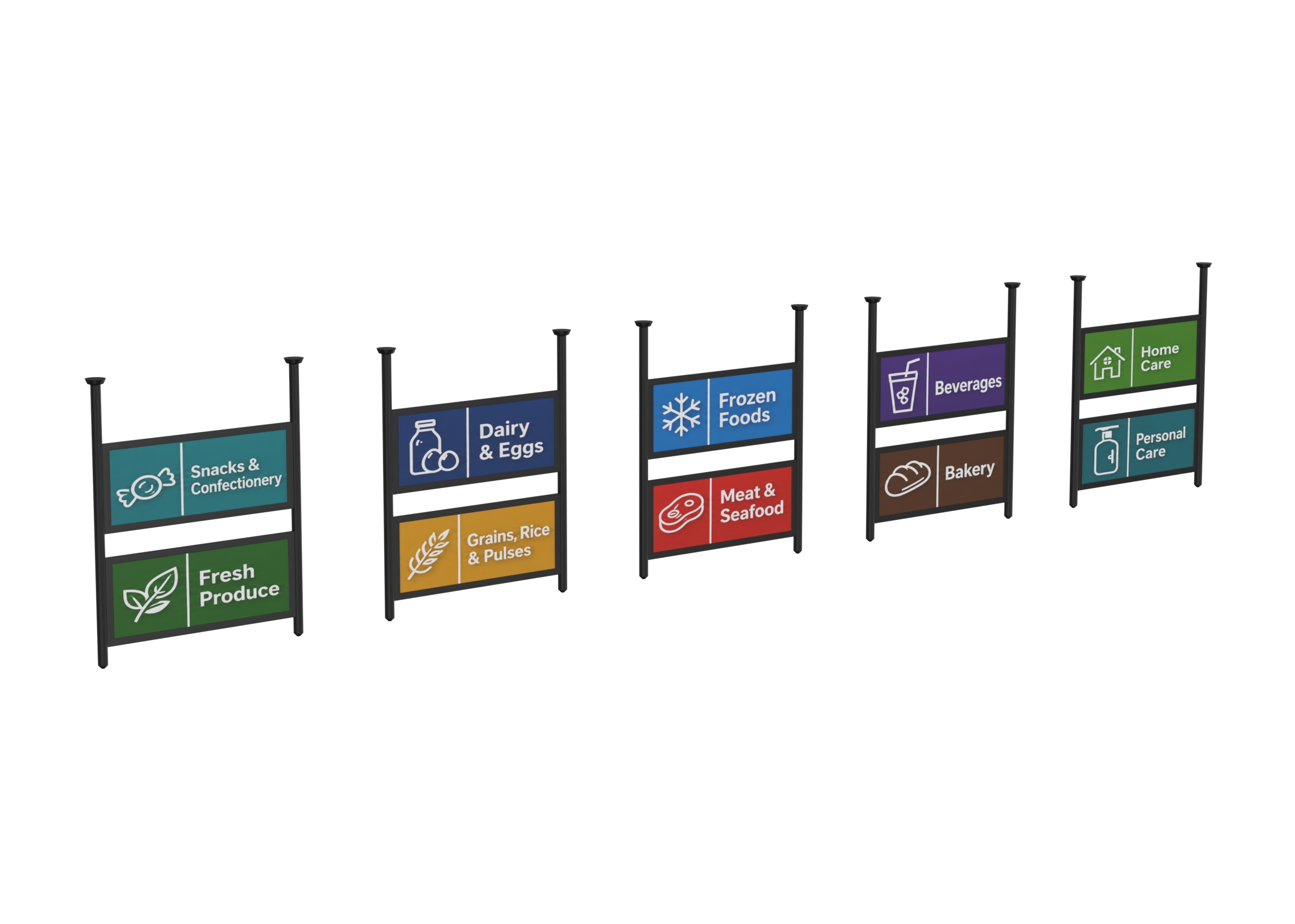 Ceiling Hanging Aisle Sign catalog preview