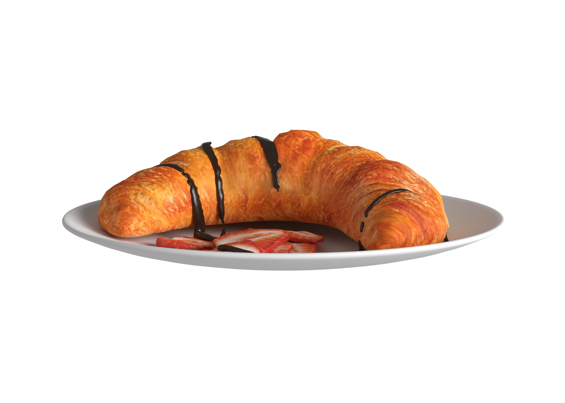 Croissant Plate catalog preview