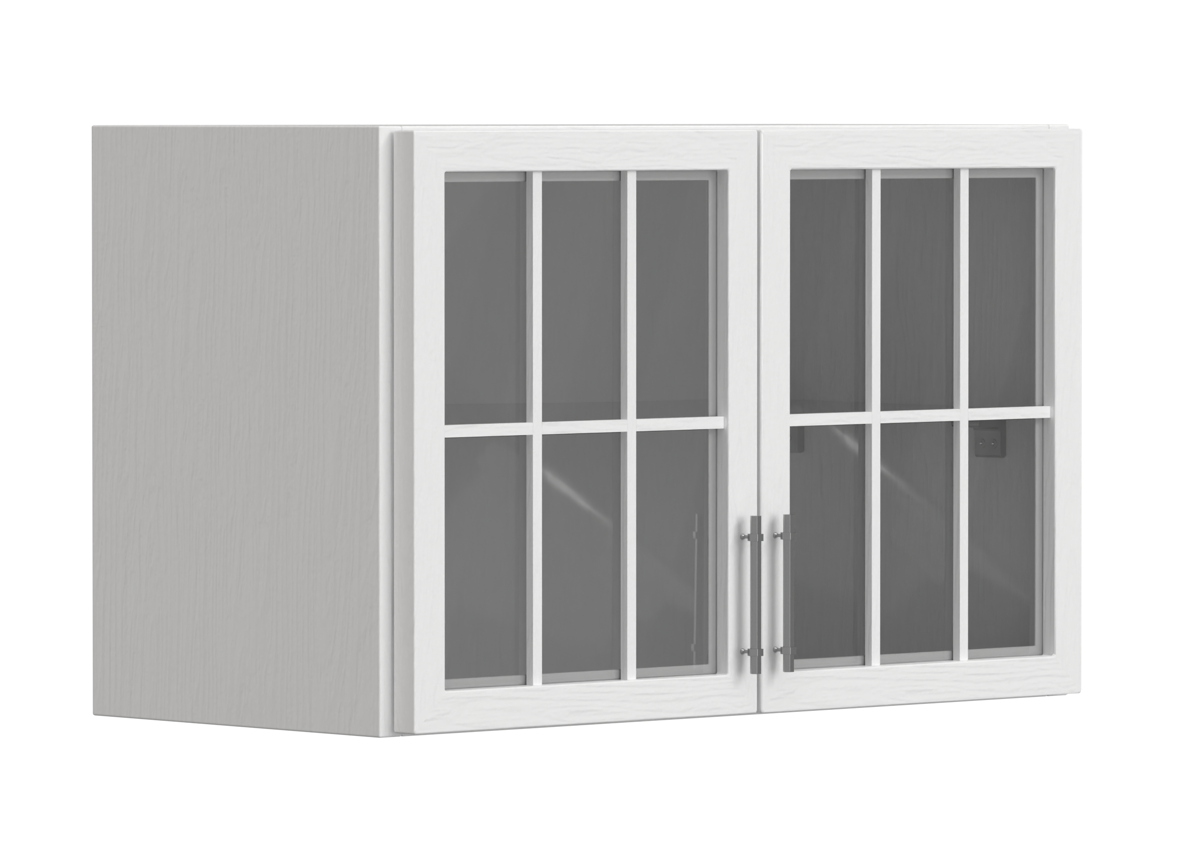 Wall Cabinets 24 In Glass With Moulding Single Door catalog preview