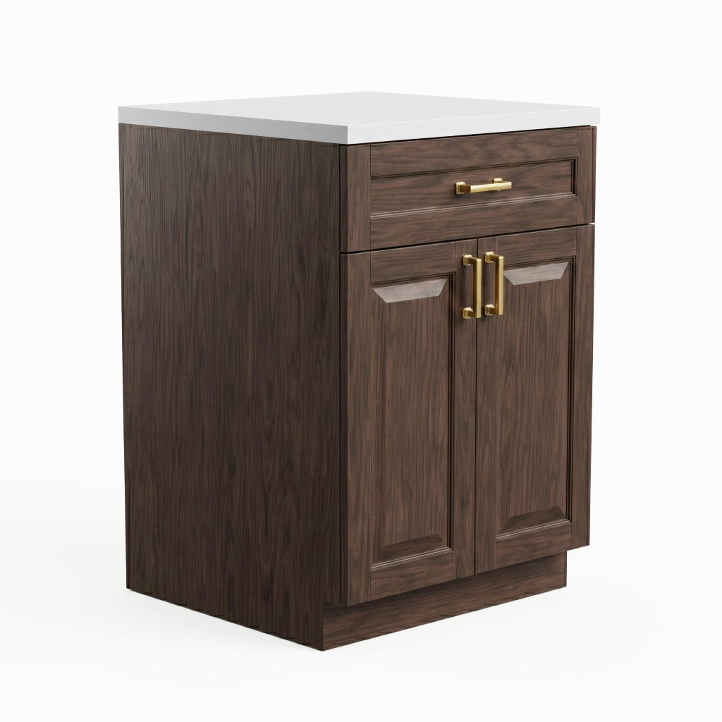 Base Cabinet 24 In Onyx Double Door And Drawer catalog preview