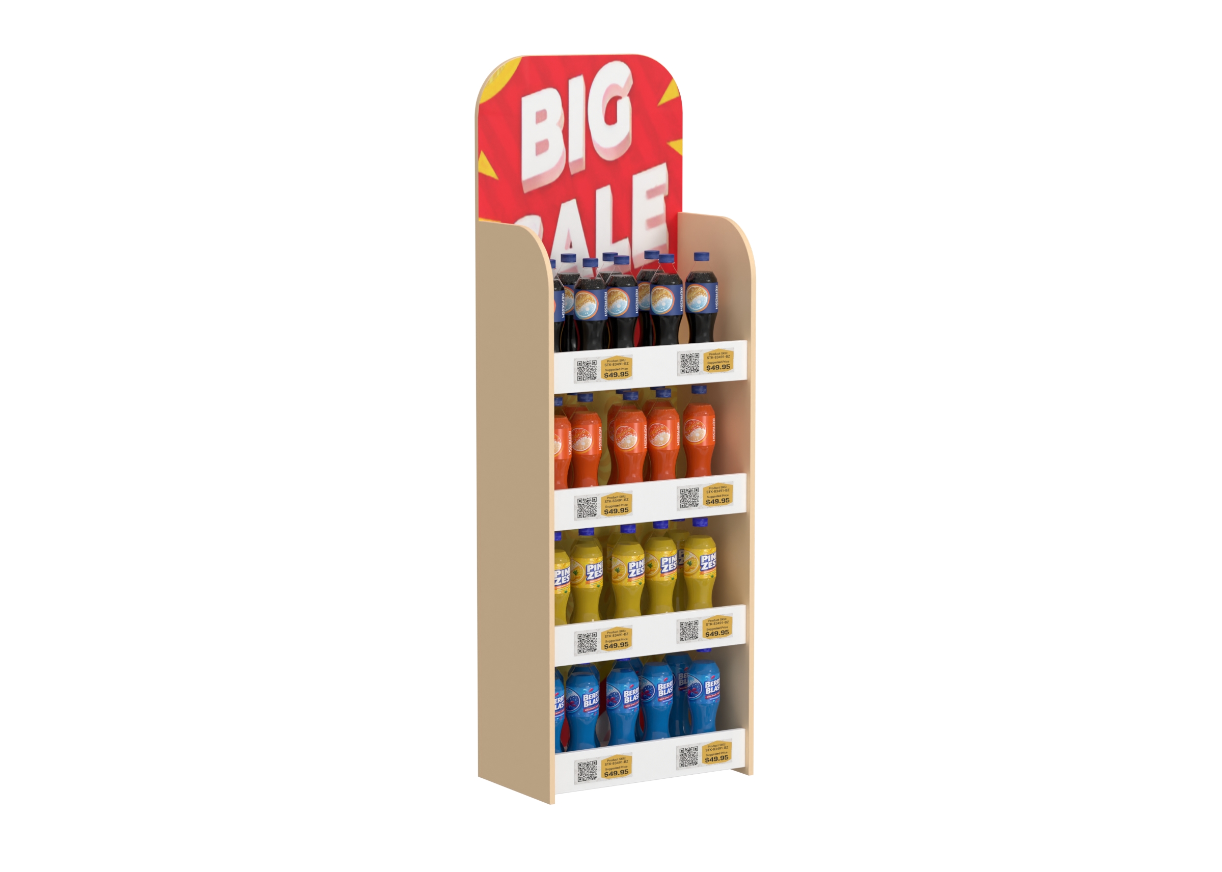 Retail Rack 1 With Product catalog preview
