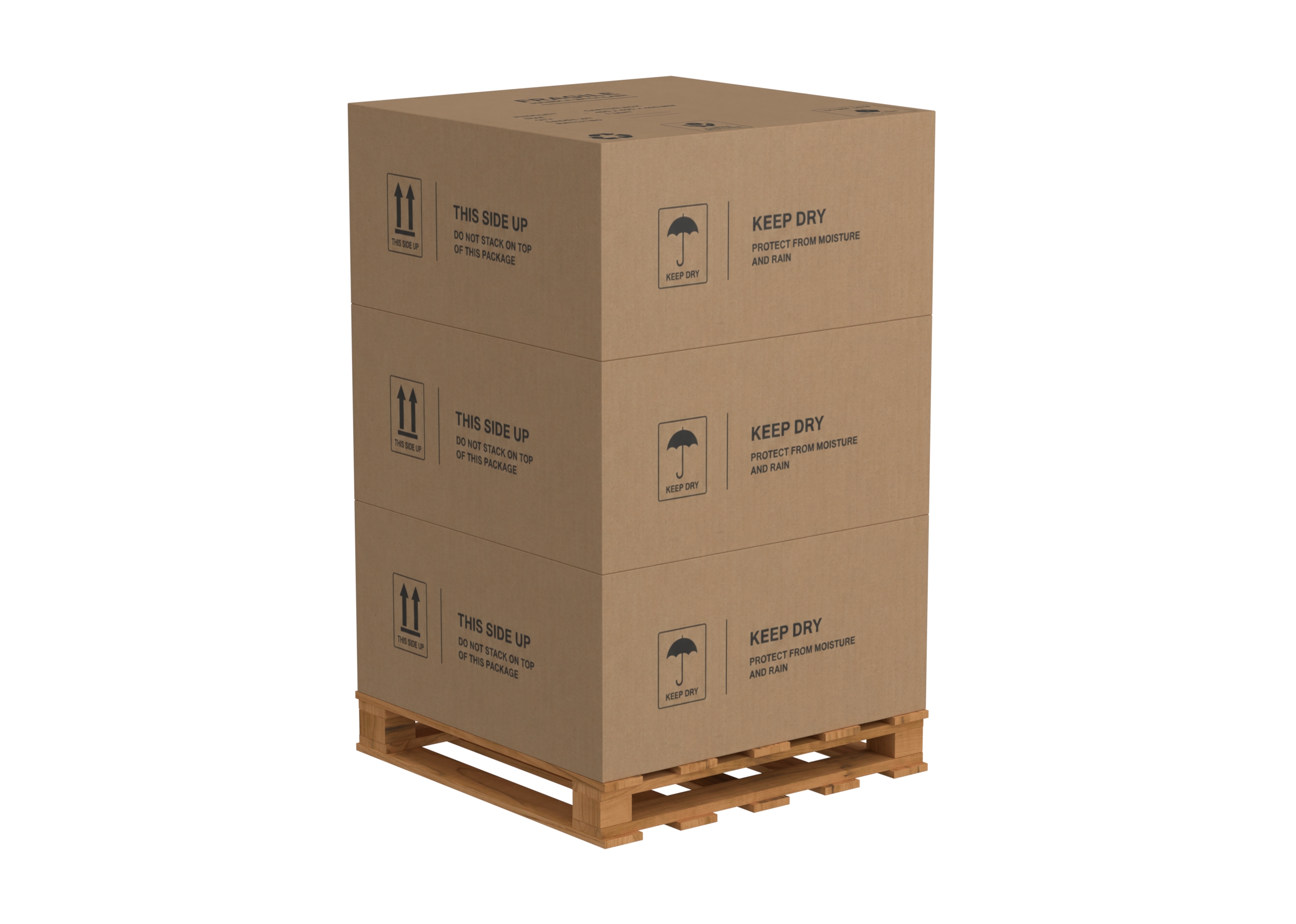 Pallet With 3 Parcel Box 4ft X 4ft catalog preview