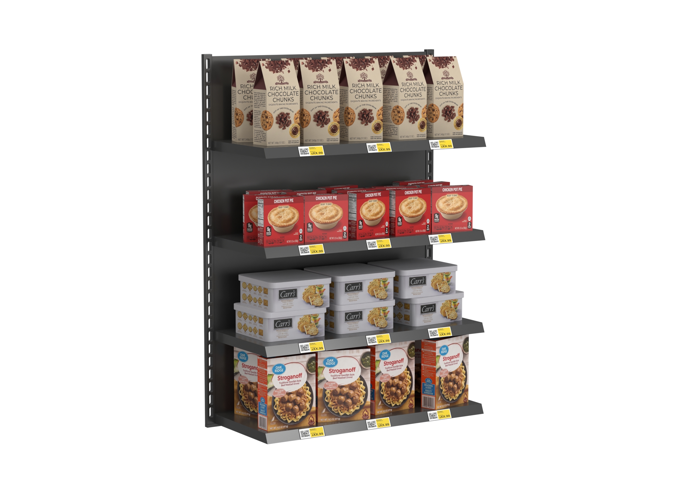 Retail Rack 3 With Product catalog preview