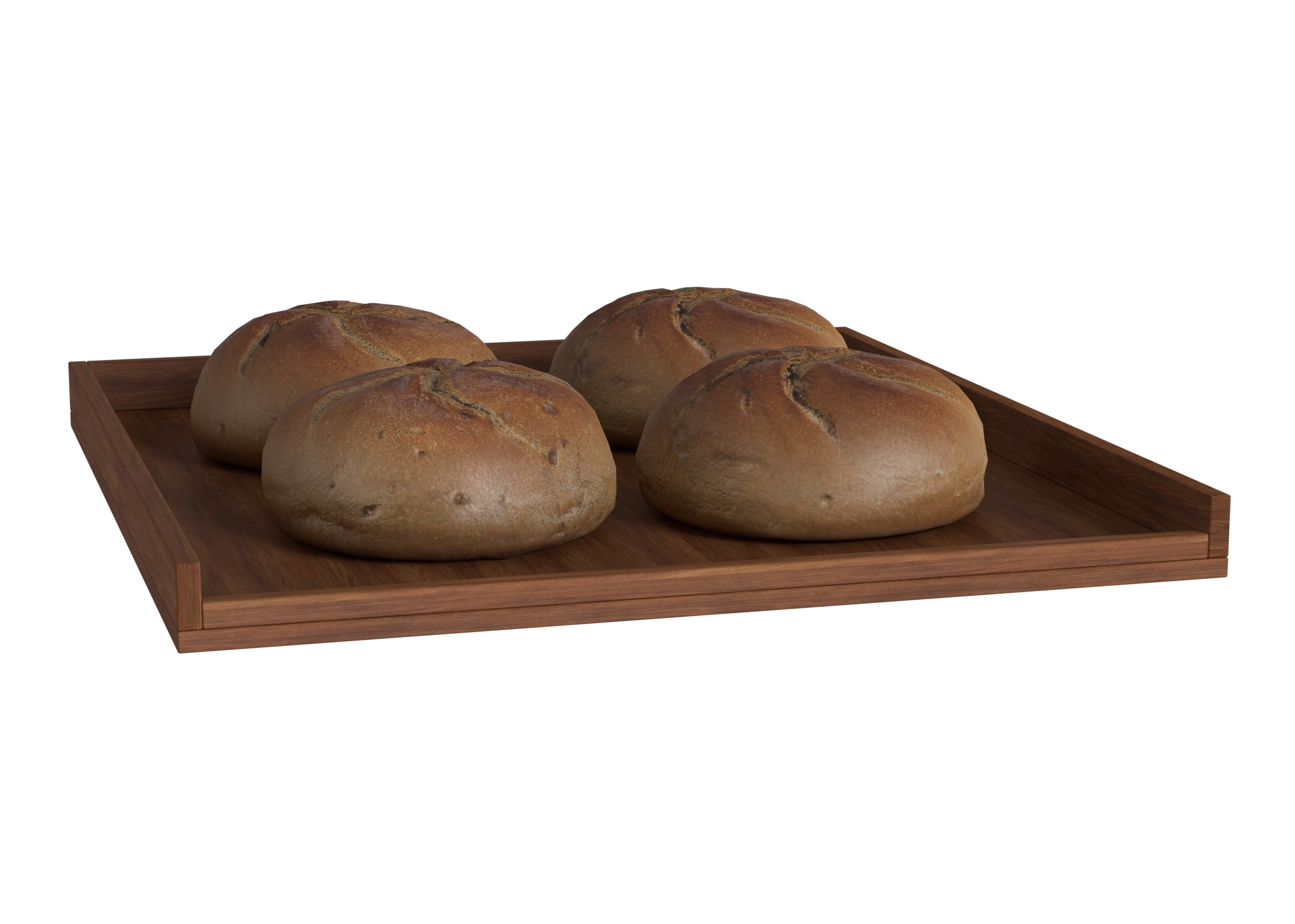 Tray With Dark Bun catalog preview