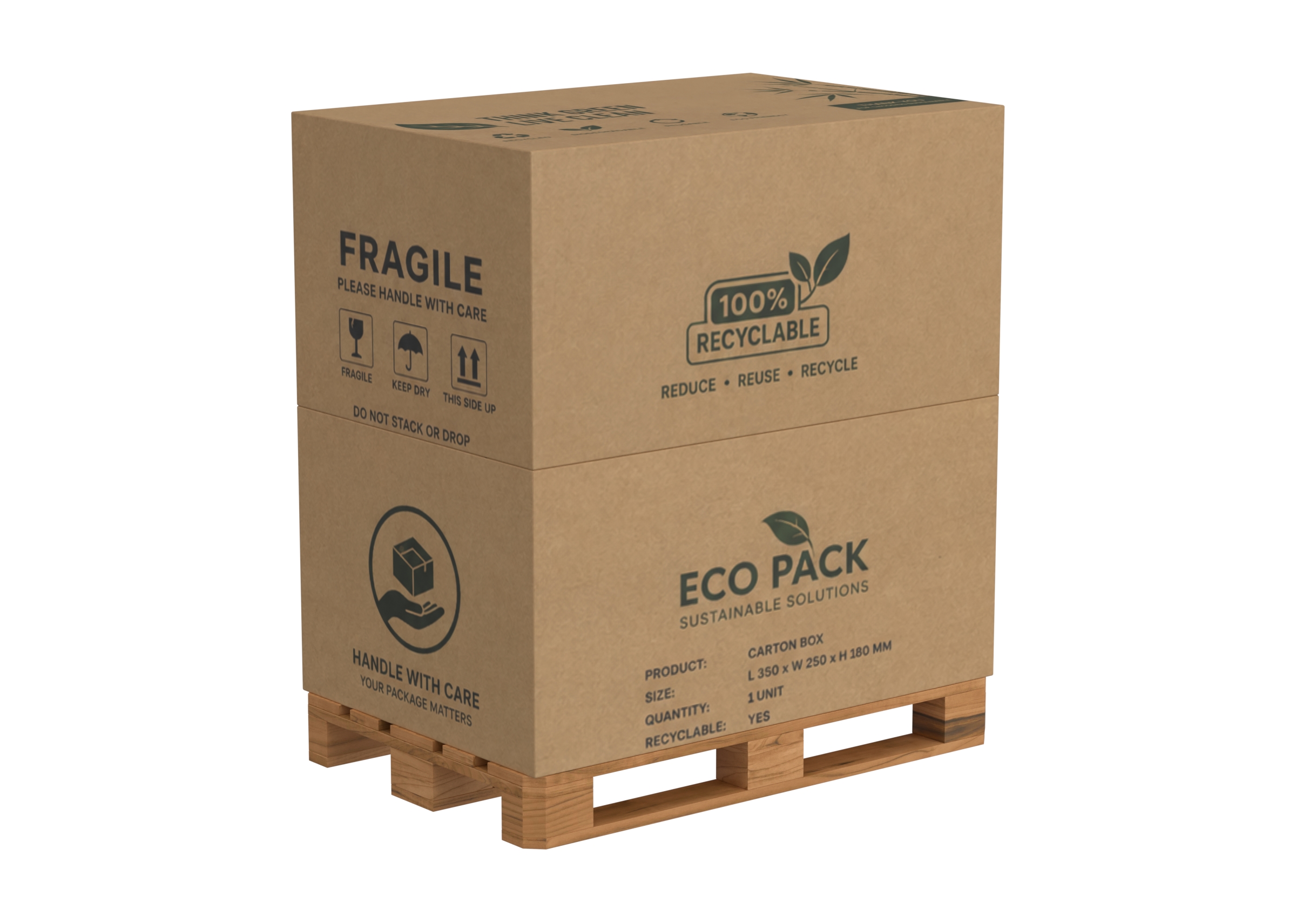 Pallet With 2 Parcel Box 4ft X 2.5ft catalog preview