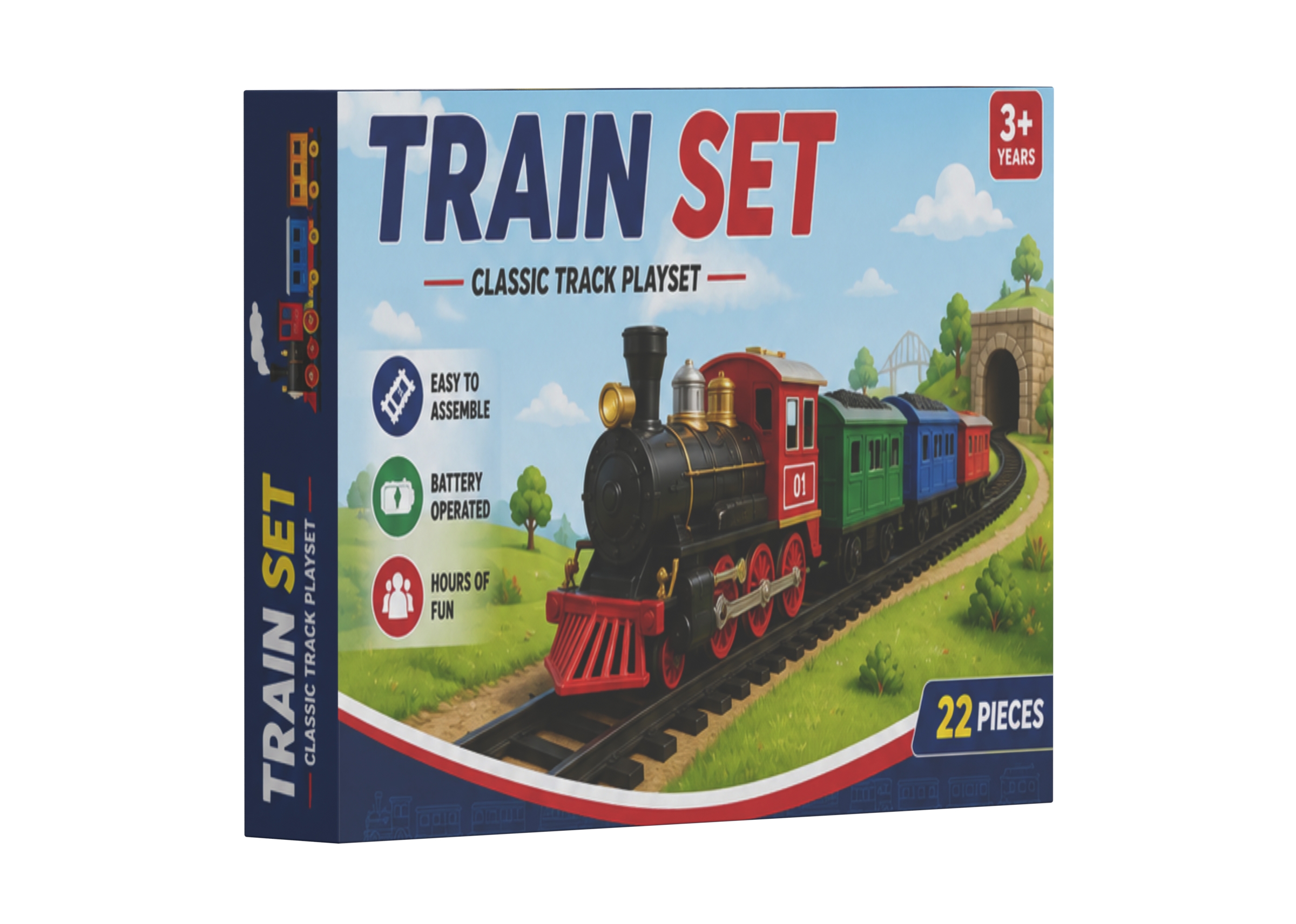 Toy Train Set Box catalog preview