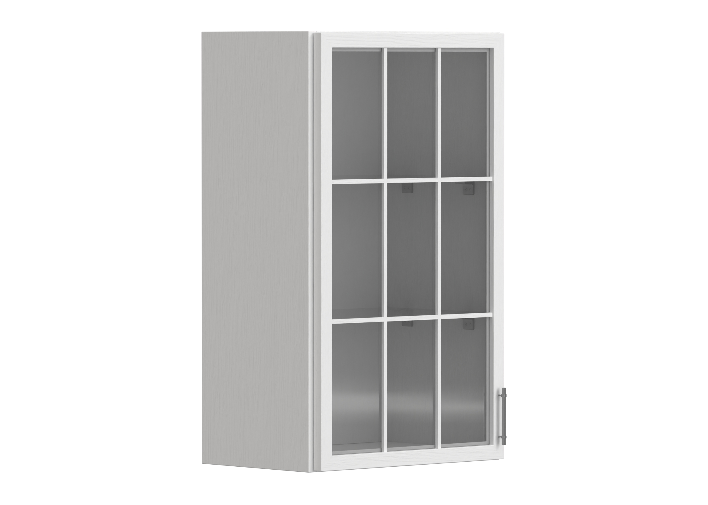 Wall Cabinets 18 In Glass With Moulding Single Door catalog preview