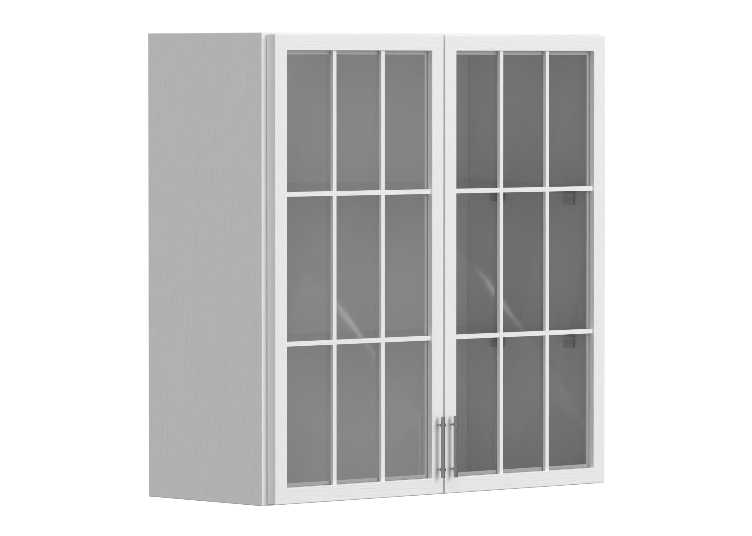Wall Cabinets 30 In Glass With Moulding Double Door catalog preview