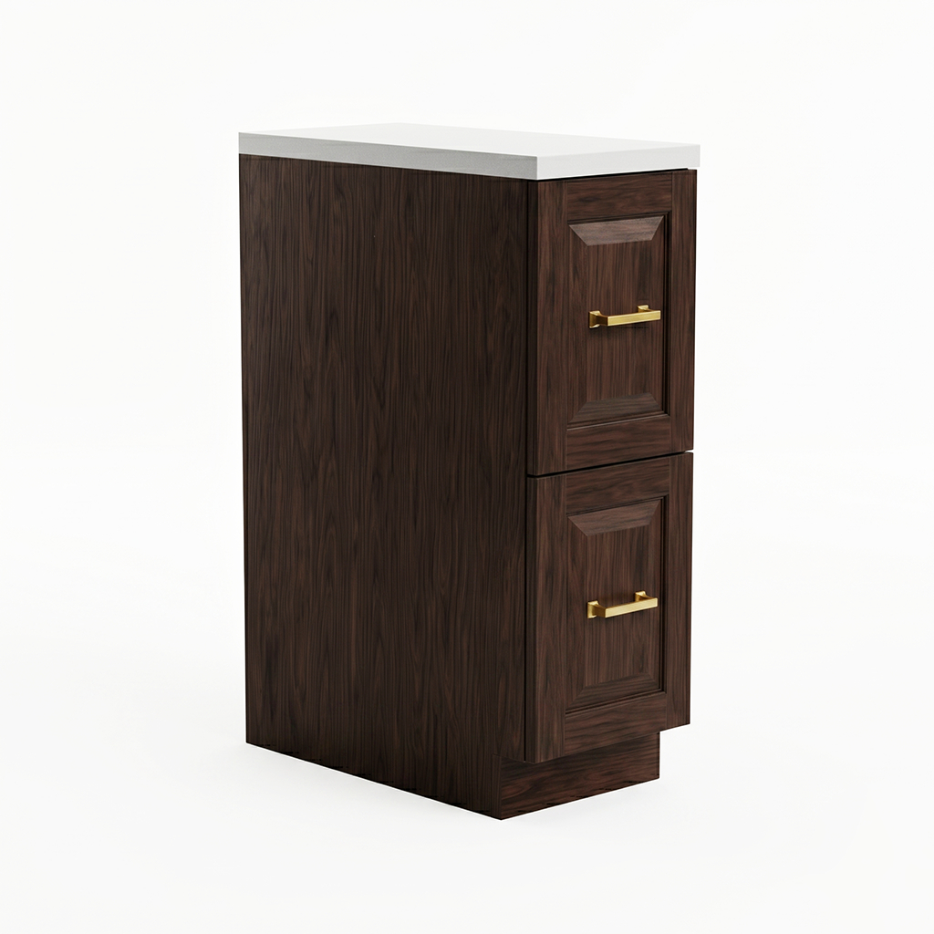 Base Cabinet 12 In Onyx Single Two Drawer catalog preview