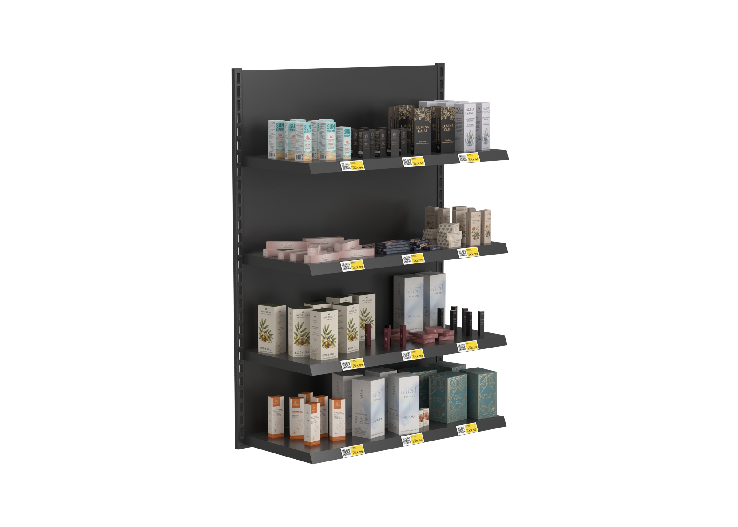 Retail Rack 3 With Cosmetic Products catalog preview