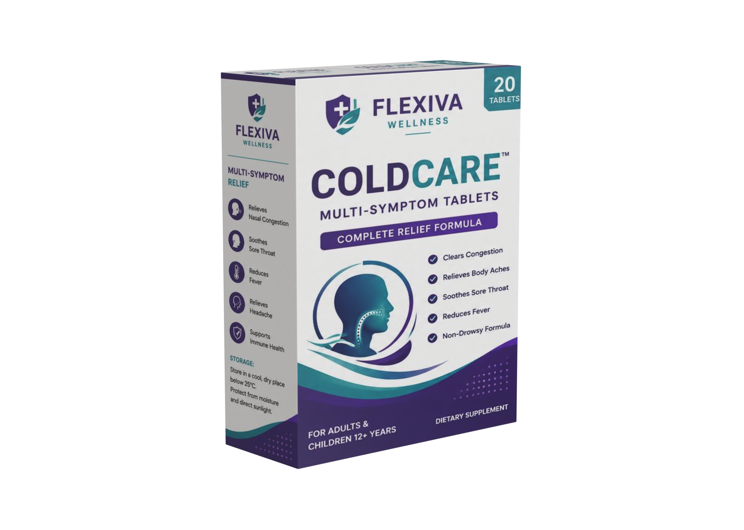 Multi Symptom Tablets Box catalog preview