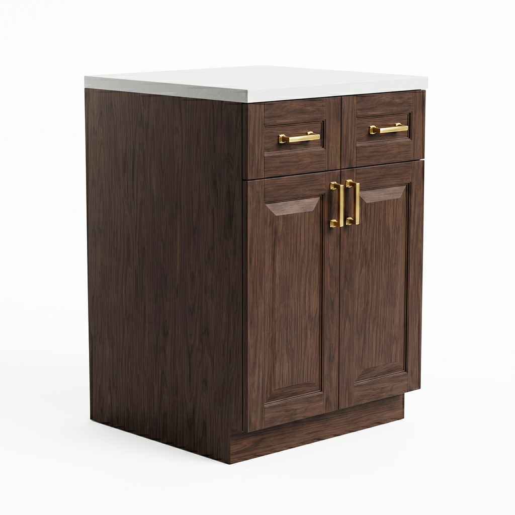 Base Cabinet 24 In Onyx Double Door And Two Drawer catalog preview