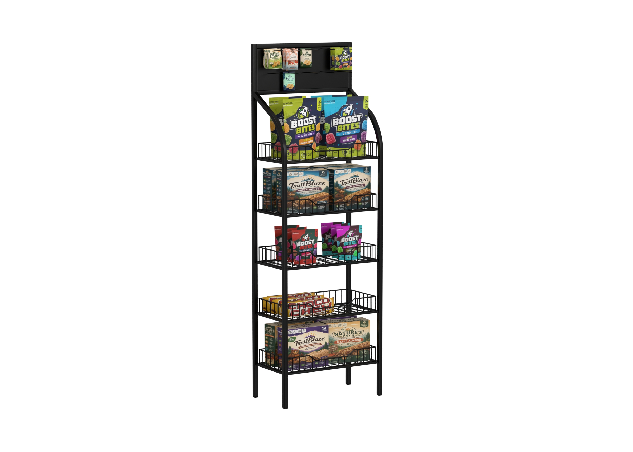 Retail Rack 5 With Product catalog preview