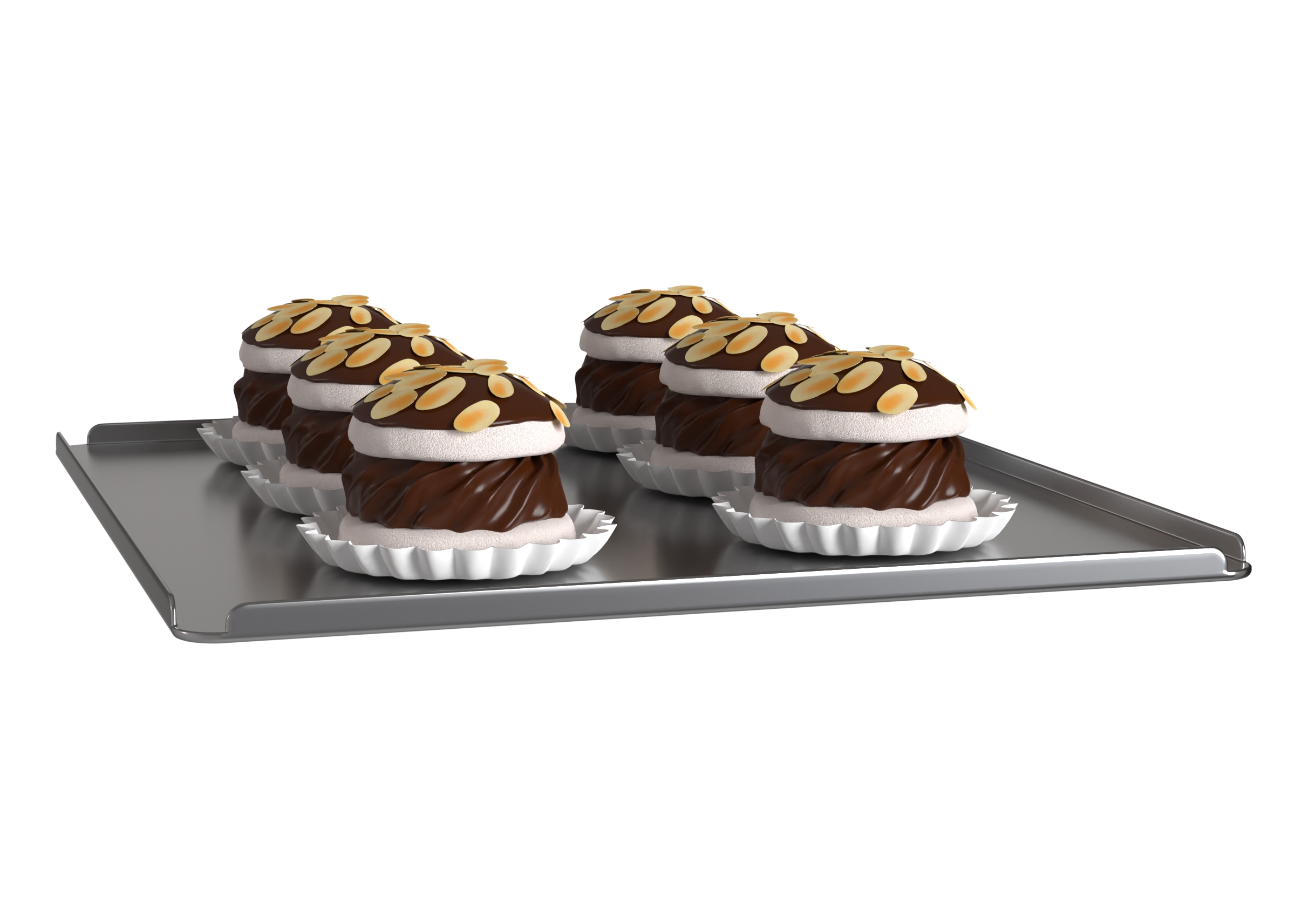 Tray With Cupcake catalog preview