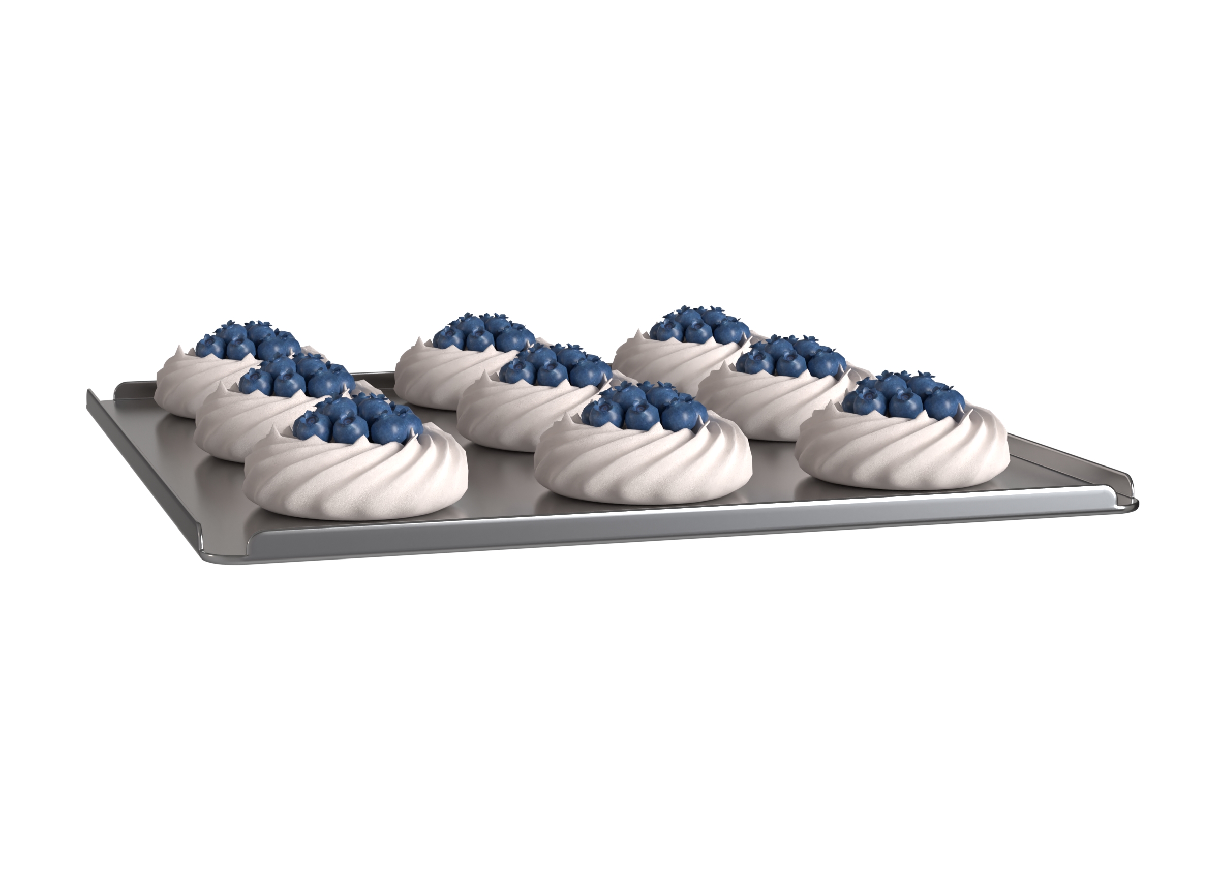 Tray With Blueberry Pavlova catalog preview