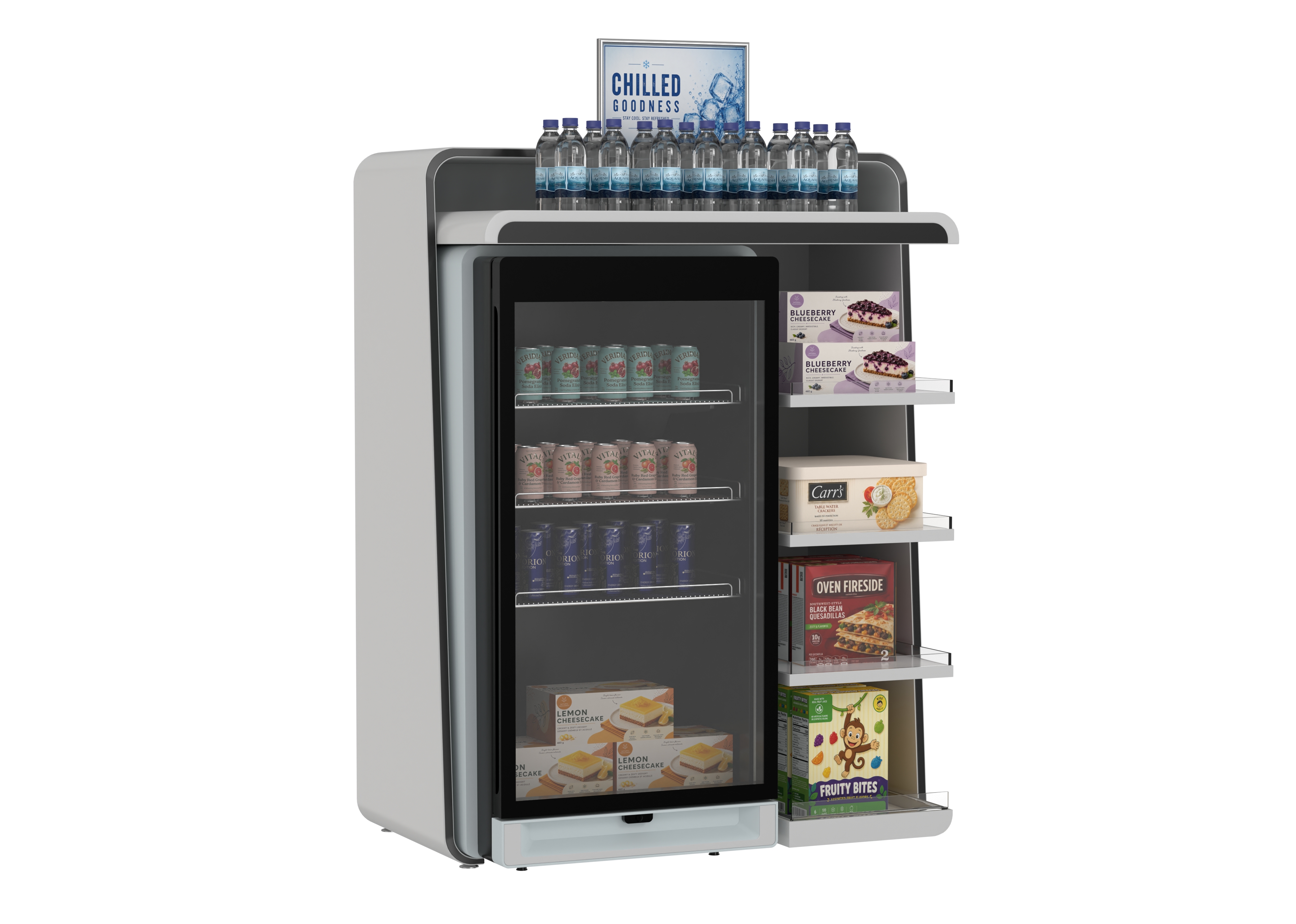 Commercial Refrigerator 3 With Side Display Rack catalog preview
